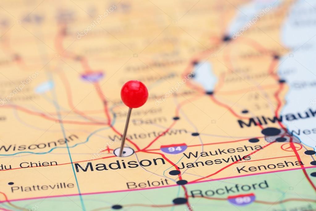 Madison-on-map