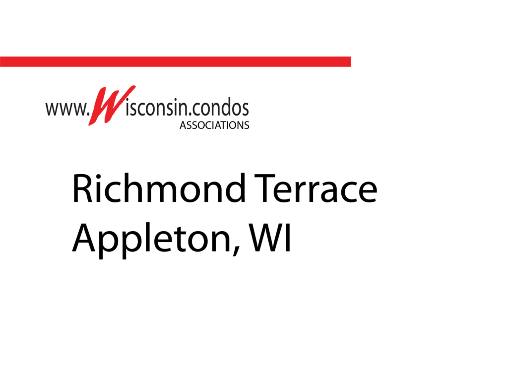 Richmond Terrace condos Appleton