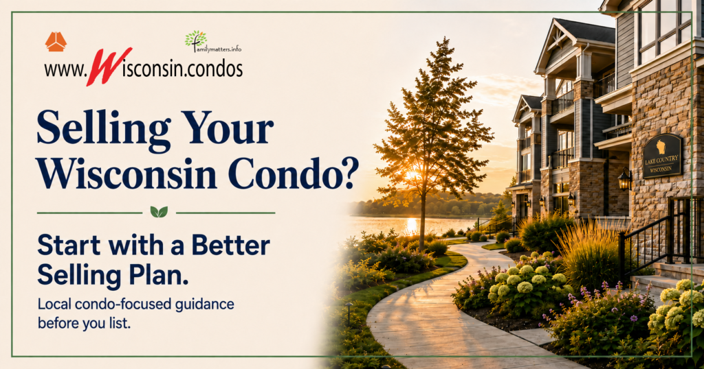 Selling Wisconsin condo plan best