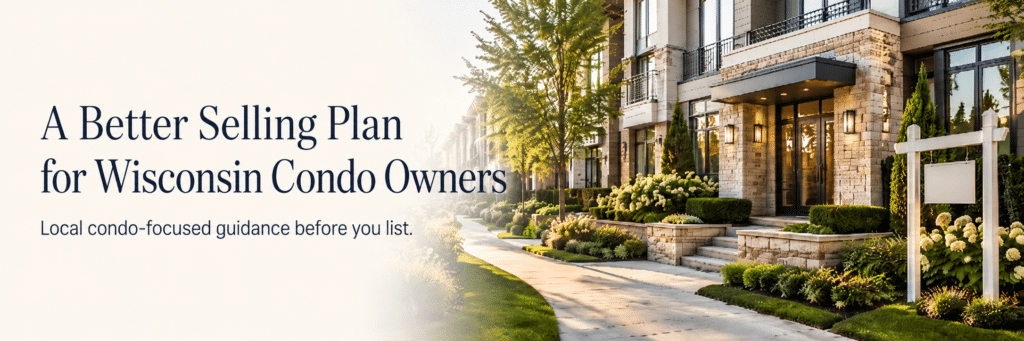 Wisconsin condo selling plan