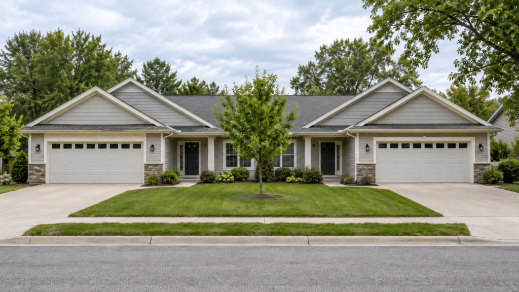 Wisconsin duplex condominium involved in a real estate counter offer